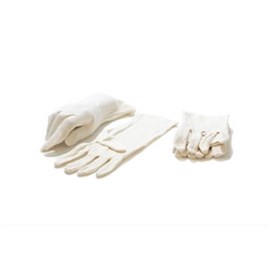 Baumwollhandschuh "Super" mit weißer Naht am Handgelenk, Pack 24 St. Produktbild