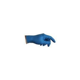 Einweghandschuh VersaTouch Gr. 8,5-9 Nitril, blau, puderfrei Produktbild