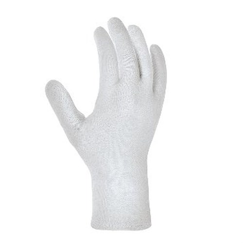 Baumwolltrikot-Handschuhe Gr. 13 weiß, Baumwolle Produktbild 0 L