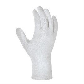 Baumwolltrikot-Handschuhe Gr. 13 weiß, Baumwolle Produktbild