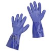 Handschuhe Showa 660 Gr. L blau, PVC, 300 mm lang, mit Stulpe Produktbild