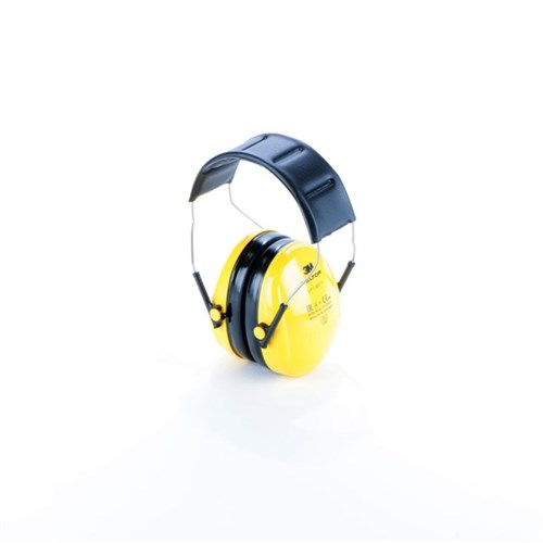 Kapselgehörschützer Peltor Optime I gelb/schwarz mit Kopfbügel Produktbild 0 L