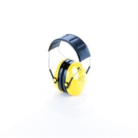 Kapselgehörschützer Peltor Optime I gelb/schwarz mit Kopfbügel Produktbild