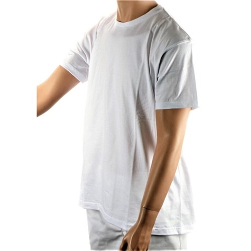 T-Shirt Gr. S, weiß Rundhals, 100% Baumwolle Produktbild 0 L