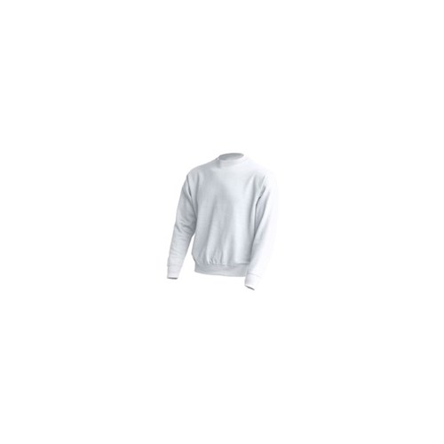 Sweat-Shirt Gr. M weiß, 60% Polyester; 40% Baumwolle Produktbild 0 L