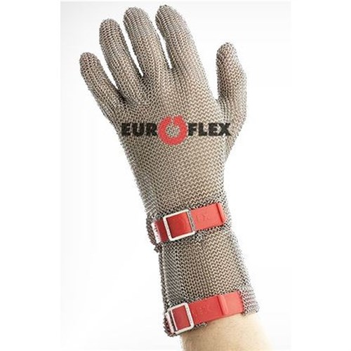 Stechschutzhandschuh Euroflex Standard grün/ Gr. XS, kurze Stulpe Produktbild 0 L