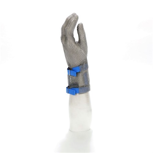 Stechschutzhandschuh Euroflex Standard blau/ Gr. L, kurze Stulpe Produktbild 0 L