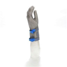 Stechschutzhandschuh Euroflex Standard blau/ Gr. L, kurze Stulpe Produktbild