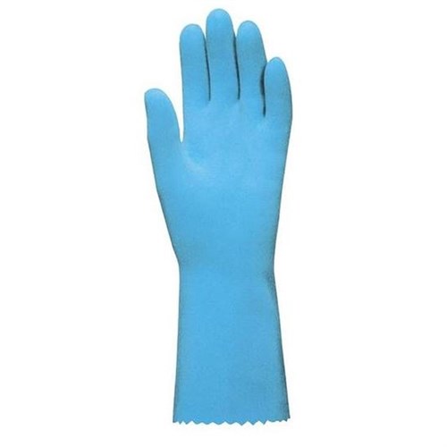 Handschuh Jersette 300 Gr. 7-7.5 blau, Latex, 330 mm lang Produktbild 0 L