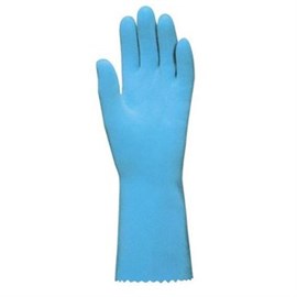 Handschuh Jersette 300 Gr. 7-7.5 blau, Latex, 330 mm lang Produktbild