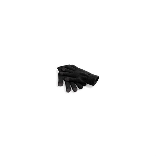 Touchscreen Handschuhe Gr. L/XL schwarz meliert, Mischgewebe Produktbild 0 L