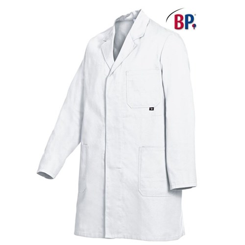 BP-Berufsmantel Basic Gr.48/50 weiß, Baumwolle, 3/4 Länge Produktbild 0 L
