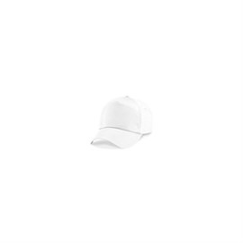 Baseball-Cap, weiß 100 % BW, größenverstellbar Produktbild