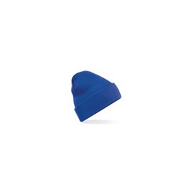 Strickmütze blau 100 % Acryl Produktbild