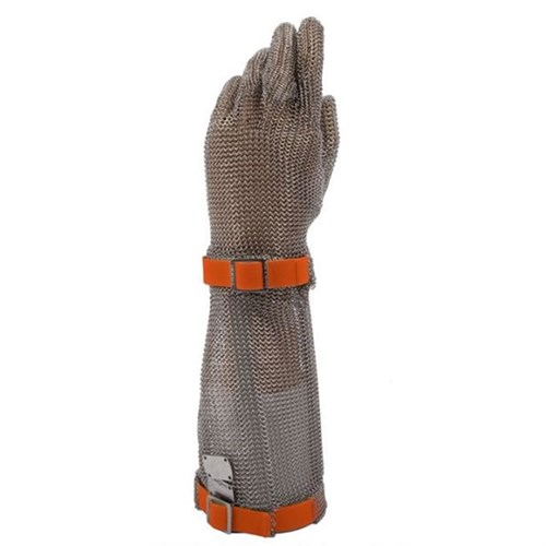 Stechschutzhandschuh Euroflex magnetic orange/ Gr. XL, lange Stulpe Produktbild 0 L