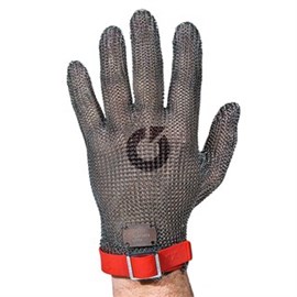 Stechschutzhandschuh Euroflex magnetic rot/ Gr. M, ohne Stulpe Produktbild