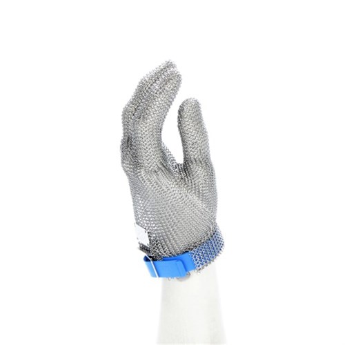 Stechschutzhandschuh Euroflex magnetic blau/ Gr. L, ohne Stulpe Produktbild 0 L