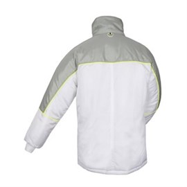 Kommissionierer-Jacke Tempex Gr. 58/60 (XL) "Cold Store" weiß/grau/gelb Produktbild
