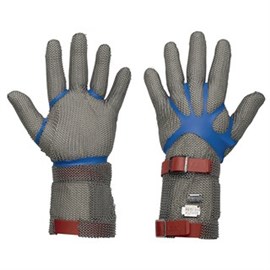 Fixiergummi / Handschuhspanner detektierbar blau, für Stechschutzhandschuhe Produktbild
