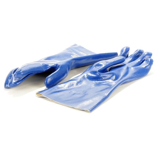 Schutzhandschuh Uvex RUBIFLEX Gr. 7 blau, vollbeschichtet Produktbild 0 L