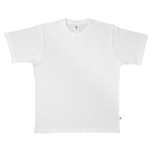 T- Shirt  Gr. L weiß, 100% BW, Rundhals Produktbild 0 L