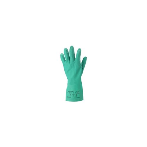 Handschuh Sol-Vex Gr. 10 grün, Nitril, 330 mm lang Produktbild 0 L