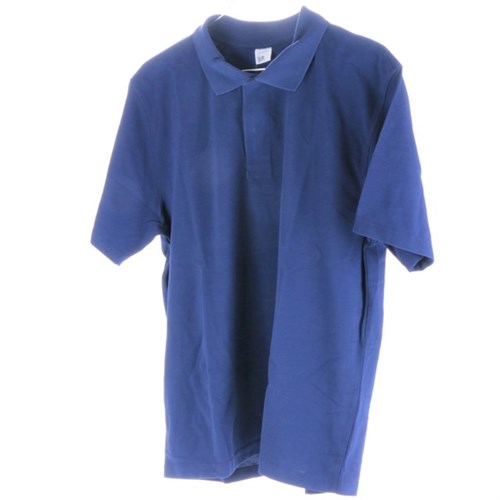 Polo-Shirt Unisex Gr. 3XL, nachtblau Mischgewebe, 70cm Länge Produktbild 0 L