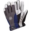 Lederhandschuh mit Kälteschutz Gr. 12 "Tegera 295" grau-weiß-schwarz-blau Produktbild