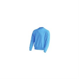 Sweat-Shirt Gr. L sky, 60% Polyester; 40% Baumwolle Produktbild