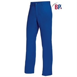 Herren-Arbeitshose BP Gr. 58 blau, 100% BW, Reißverschluss Produktbild