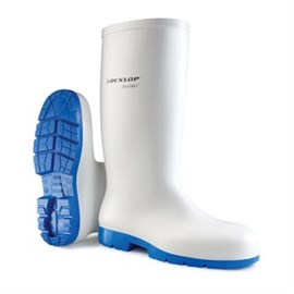 Stiefel Dunlop Acifort Classic+ Safety Gr. 34/35 weiß, EN 345/S4 mit Stahlkappe Produktbild