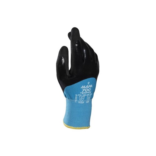 Kälteschutzhandschuh Temp Ice 700 Gr. 10 blau-schwarz, 240-270 mm lang Produktbild 0 L