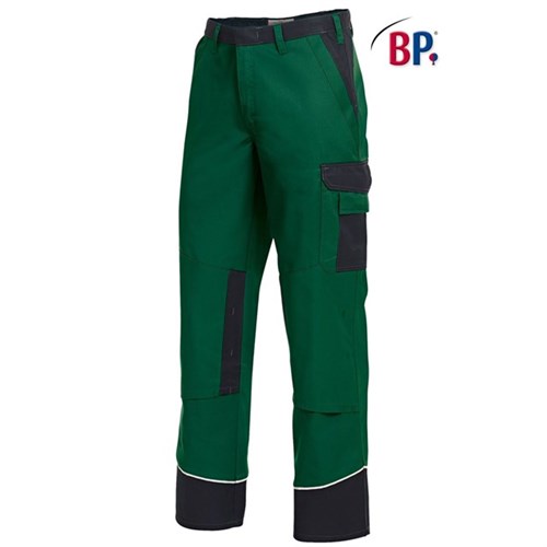 Herren-Arbeitshose BP Gr. 50 mittelgrün/schwarz, Mischgewebe Produktbild 0 L
