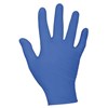 Nitril-Einweghandschuhe lang Gr. M blau, puderfrei, Pack 100 St. Produktbild
