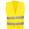 Warnschutzweste gelb Gr. 5XL 100% Polyester, EN471 Produktbild