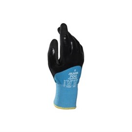 Kälteschutzhandschuh Temp Ice 700 Gr. 8 blau-schwarz, 240-270 mm lang Produktbild