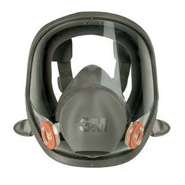 Atemschutz-Vollmaske Gr. L Doppelfiltermaske aus Silikon Produktbild