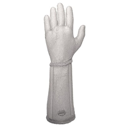 Stechschutzhandschuh Niroflex Fix weiß/ Gr. S, lange Stulpe Produktbild 0 L