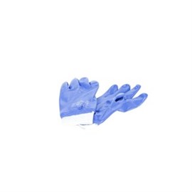 Arbeitshandschuh Phulax 640 Gr. 10, blau, Nitril, 24 cm lang Produktbild