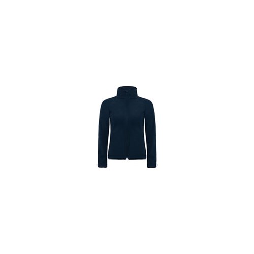 Softshell-Jacke Damen Gr. XS navyblau, mit abnehmbarer Kapuze Produktbild 0 L