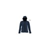 Softshell-Jacke Damen Gr. S dunkelblau, mit Kapuze Produktbild