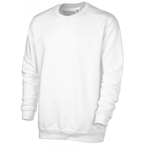Sweat-Shirt Gr. L weiß, Mischgewebe Produktbild 0 L
