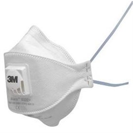Feinstaub-Atemschutzmaske weiß mit Ausatemventil, Schutzklasse FFP2 NR D Produktbild