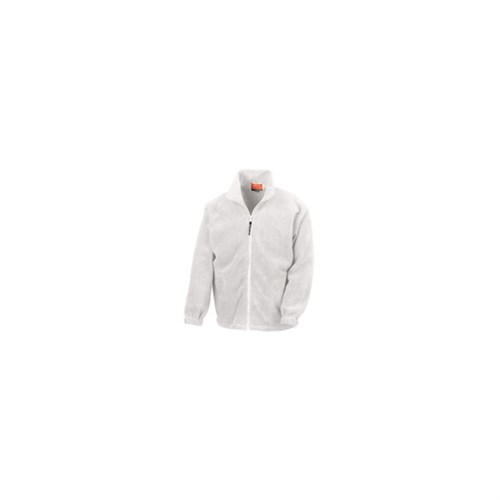 Fleece-Jacke Gr. XL weiß, mit Stehkragen Produktbild 0 L