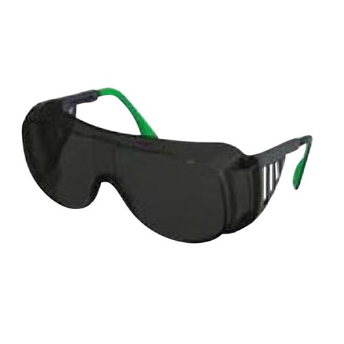 Schweißerschutzbrille Uvex 9161 Level 6, Körper schwarz, Bügel grün Produktbild 0 L