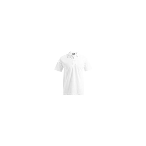 Polo-Shirt Herren Gr. S weiß, 60% Baumwolle/ 40% Polyester Produktbild 0 L