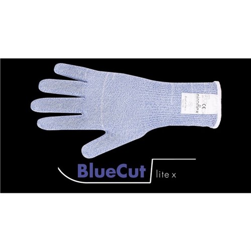 Schnittschutzhandschuh Niroflex Gr. M rot, "Bluecut lite X" Produktbild 0 L