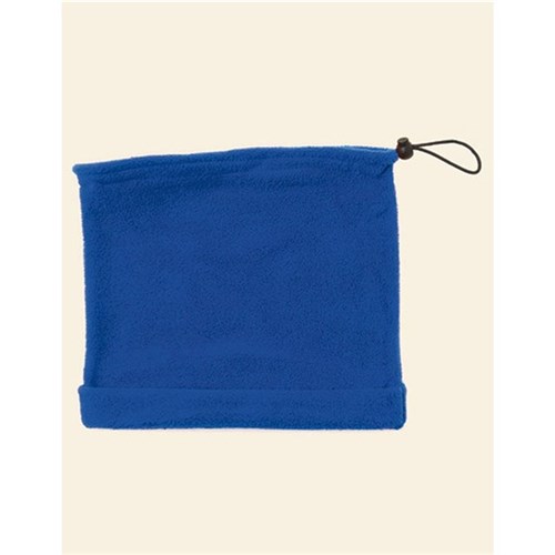 Nackenschutz/Halswärmer, blau 100 % Polyester, 250 mm lang Produktbild 0 L