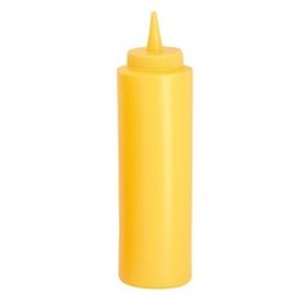 KU-Spenderflasche für Senf gelb, 700 ml Produktbild