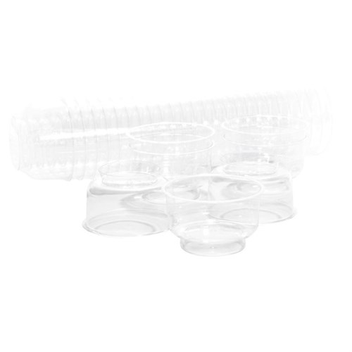 Cup-Schale rund, mit Fuß 150 ccm, glasklar, D.: 95 mm Produktbild 0 L